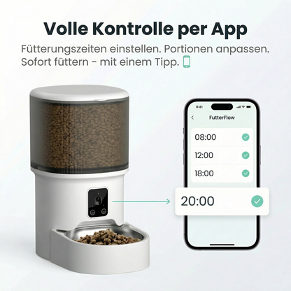 FutterFlow – Dein Tier verdient pünktliche Mahlzeiten 🐾
