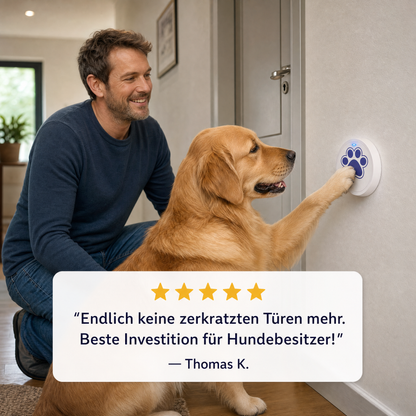 PfotenKlingel – Dein Hund sagt dir, wann er raus muss 🐾