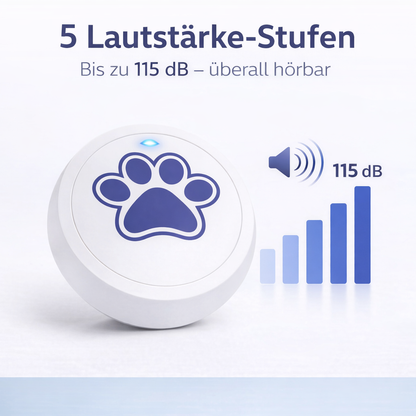 PfotenKlingel – Dein Hund sagt dir, wann er raus muss 🐾