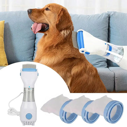 CleanFur Elektrischer Floh- & Läusekamm 3in1