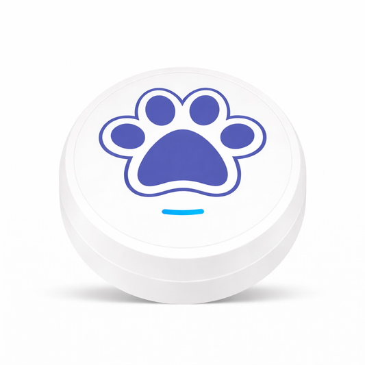 PfotenKlingel - Hundetrainingsglocke für die Tür – 28 Töne & einstellbare Lautstärke – Ideal für Töpfchentraining